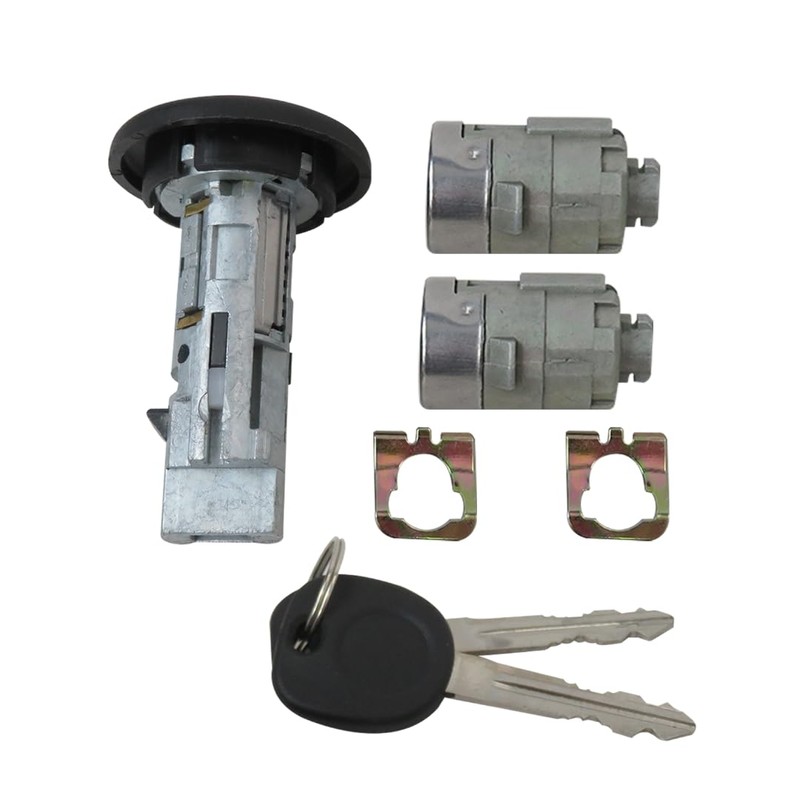 New Version Ignition Switch Lock Cylinder with Pair Front Door