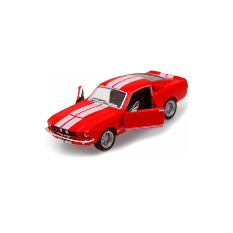 KiNSMART 1967 Ford Shelby Mustang GT500 Red 1:38 Scale 5
