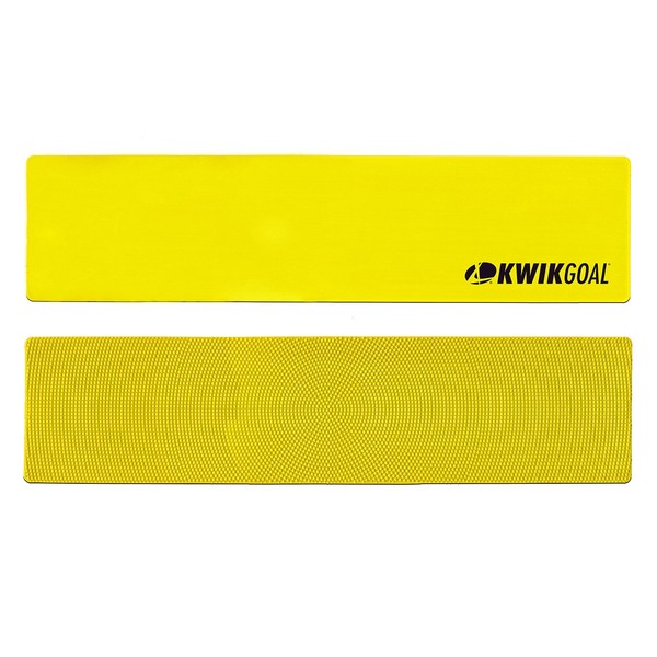 Kwik Goal Flat Rectangle Markers, Pack of 10, Yellow