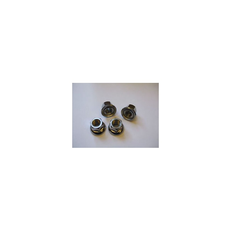 Set of 4 Weldtite Track Nuts (rotating) for 10mm axle