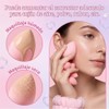 20 Piezas Set de Esponjas Faciales Maquillaje para Mujer