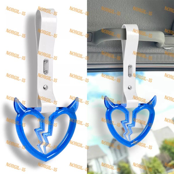 Unbranded Crystal JDM Devil Broken Heart TSURIKAWA BL Ring Car