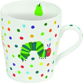 Gerstenberg Verlag Die kleine Raupe Nimmersatt - Porzellantasse, Gold