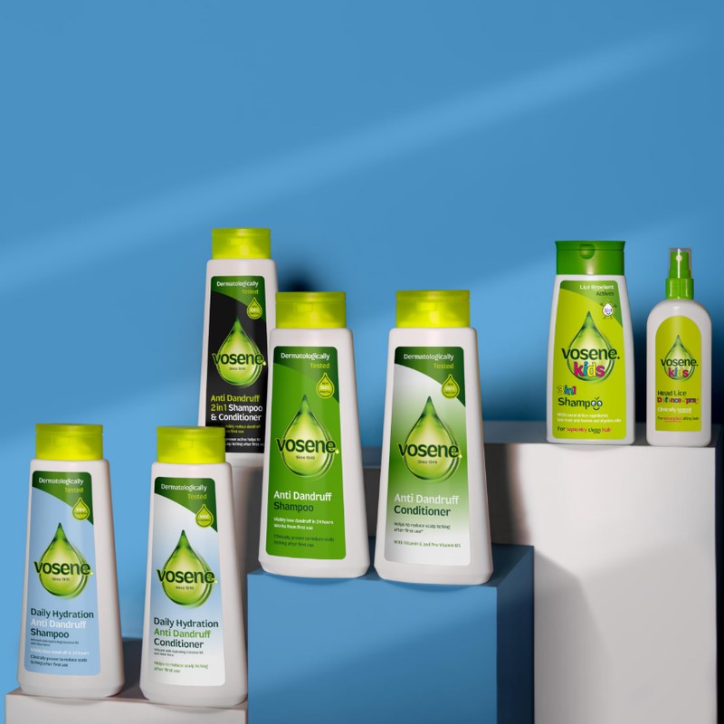 Vosene Daily Anti Dandruff Hydation Conditioner with Coconut Oil and