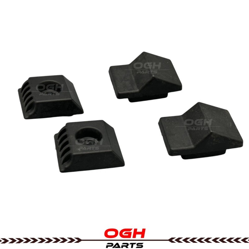 OGH Parts 4Pcs Black Trunk Stop Buffer A1247580044 For Mercedes