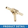 A ABSOPRO Barb Hose Fitting 3 Way T Connector 4mm