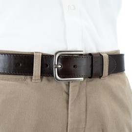 Pierre Cardin Men's Leather Belt, brown