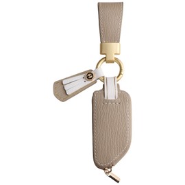 Smasol Miwa Luxeski Case, Genuine Leather Dull Color / Dark Beige, S