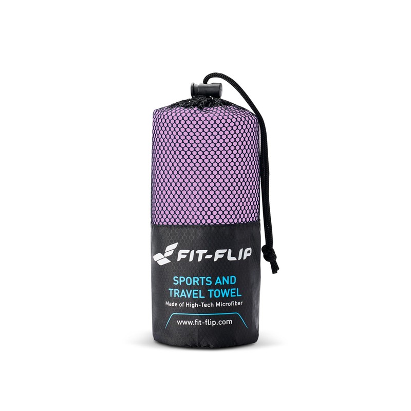 Fit-Flip Microfibre Towel - Compact Microfibre Towels - Ideal as