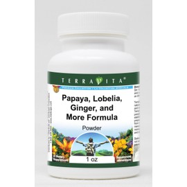 Terravita Anti-Gas Formula Powder - Papaya, Wild Yam, Lobelia and More (1 oz, ZIN: 512467) - 2 Pack