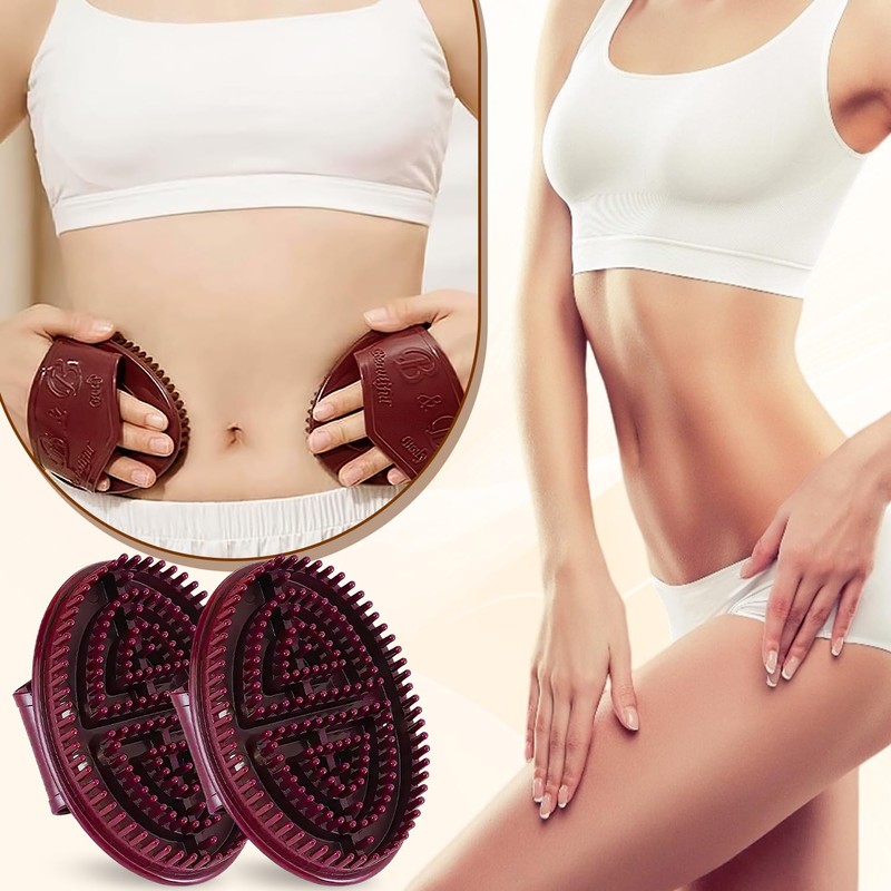 2Pcs Meridian Massage Brush,Full Body Massage Brush,Cepillos Meridianos,Eauty Salon Professional