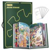 Metioga Puzzle Storage Folder with 25 Pockets, Puzzle Organiser for