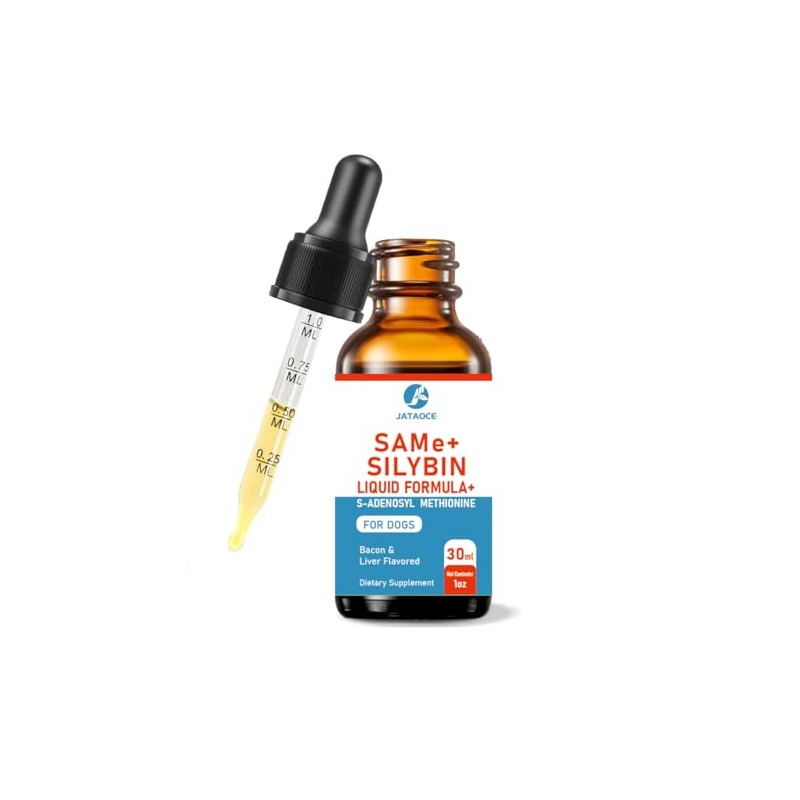 SAMEe for Dogs 500mg Liquid Drops with Silybin – Bacon