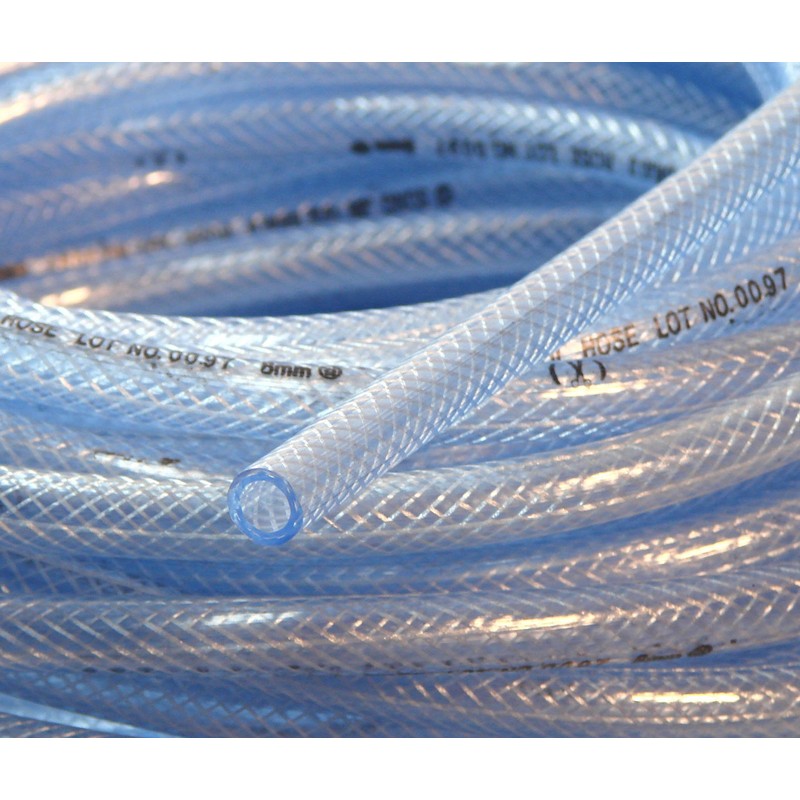 SAMMI Clear Pressure Resistant Hose, Inner Diameter 0.3 inches (8