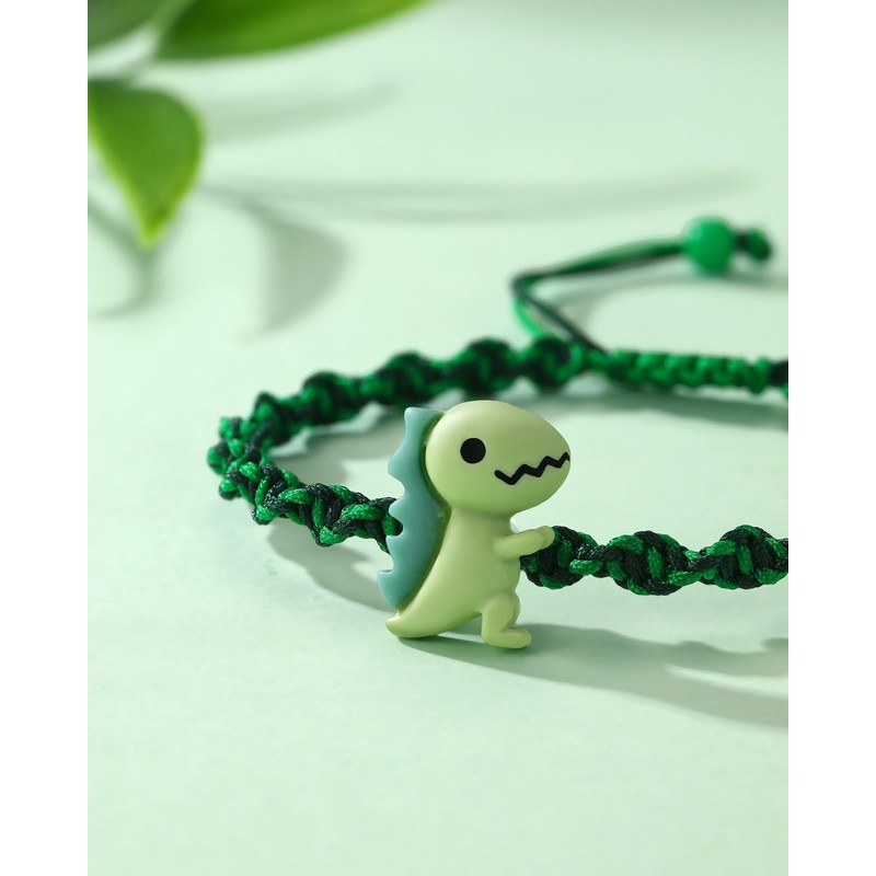 ORISPRE Boys Bracelets 5 7 Dinosaur Birthday First Day of