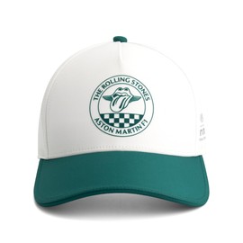 Aston Martin F1 Rolling Stones Cap Off White - One Size Fits Most