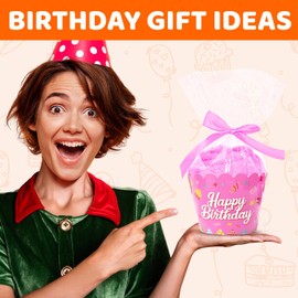 HAPPYPOP 40th Birthday Gifts Women - Turning 40 Socks, Unique Gifts for Middle Aged Woman Born in 1985