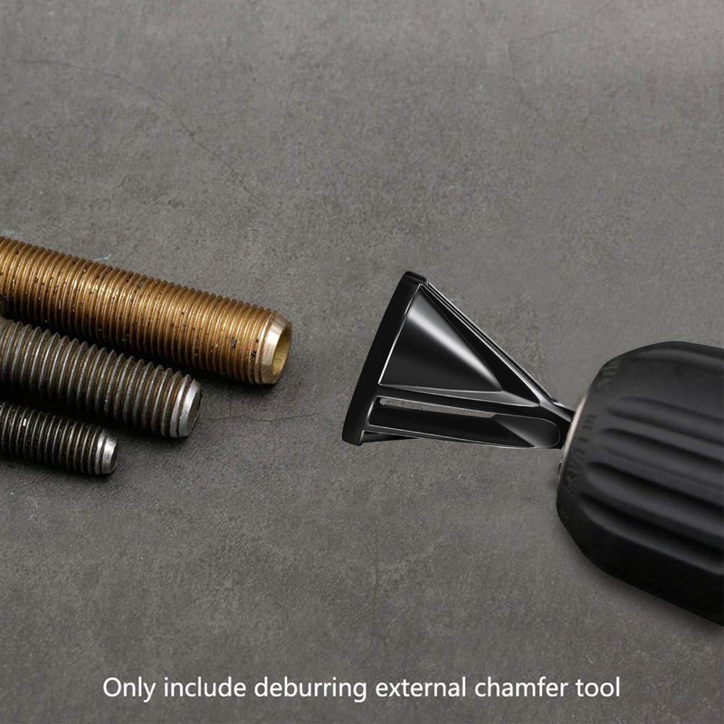 zalati External Chamfer Tool HSS Deburring Tools with Hex Shank