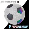 bssmmai Size 5 Football Glow In The Dark Reflective Football