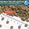 Himnum Aquarium Fish Sinking Food, Nutritionally Balanced Shrimp Fish Food,