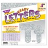 Trend Enterprises, Inc. Silver Sparkle 10.16 cm Casual Combo Letras