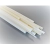 Nylon Plastic Round Rod Solid Stock Natural White Colour Diameters