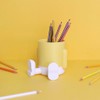 balvi Mr. Sitty Pen Holder Yellow Coloured and Original Design