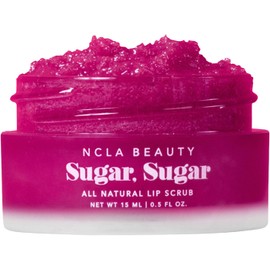 NCLA 100% natural, azúcar vegano, exfoliante de labios (cereza negra)
