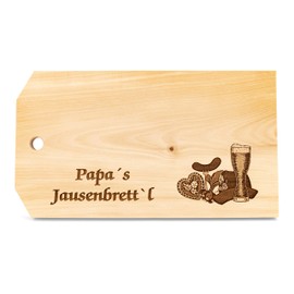 Natural Swiss Pine Snack Board (Papa's Snack Board)