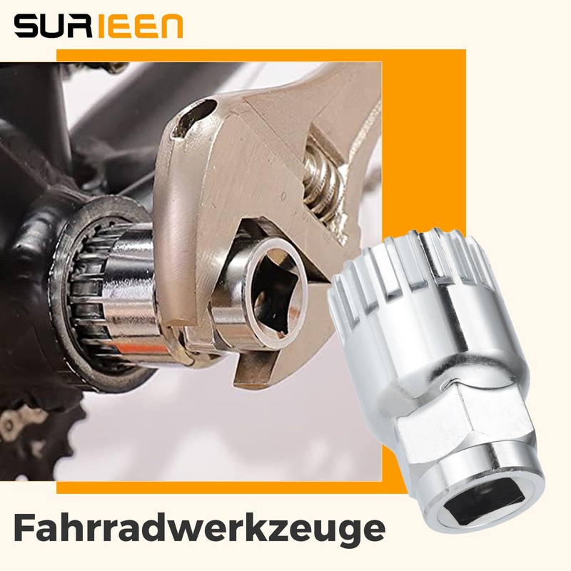 SURIEEN 20-Tooth Bicycle Bottom Bracket Wrench, Bicycle Bottom Bracket Remover