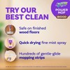 Swiffer Power Mop Wood Mop Kit for Floor Cleaning, Lemon