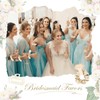 Bridesmaid Proposal Gifts, 12 PCS Bridesmaids Silk Hair Scrunchies &