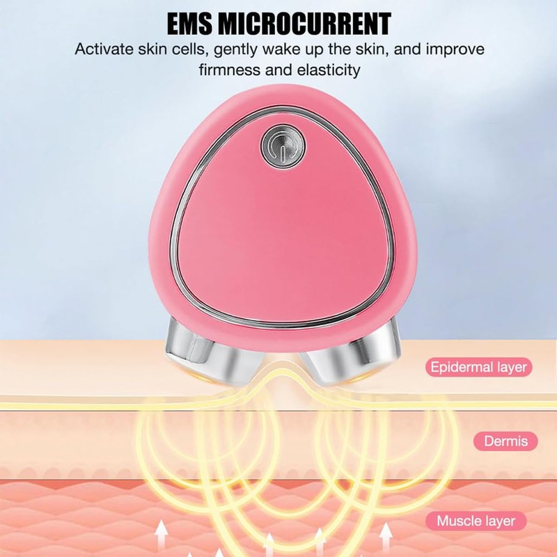 Sarini Face Massager for Wrinkle Reduction, Gua Sha Electric Double