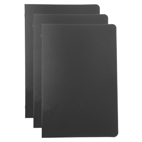 PATIKIL A6 Binder Cover, 3 Pcs PP 6 Ring Loose