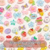 Vellibring 60PCS Cute Slime Charms Mixed Flatback Resin Charms Set,60
