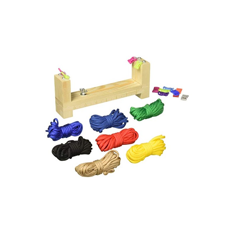 Vbestlife Jig Bracelet Maker Paracord Bracelet Kit with Parachute Cord,