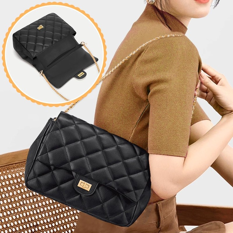 WADORN 4-Piece Organiser Insert for Wallet Conversion Kit, Clutch Designer