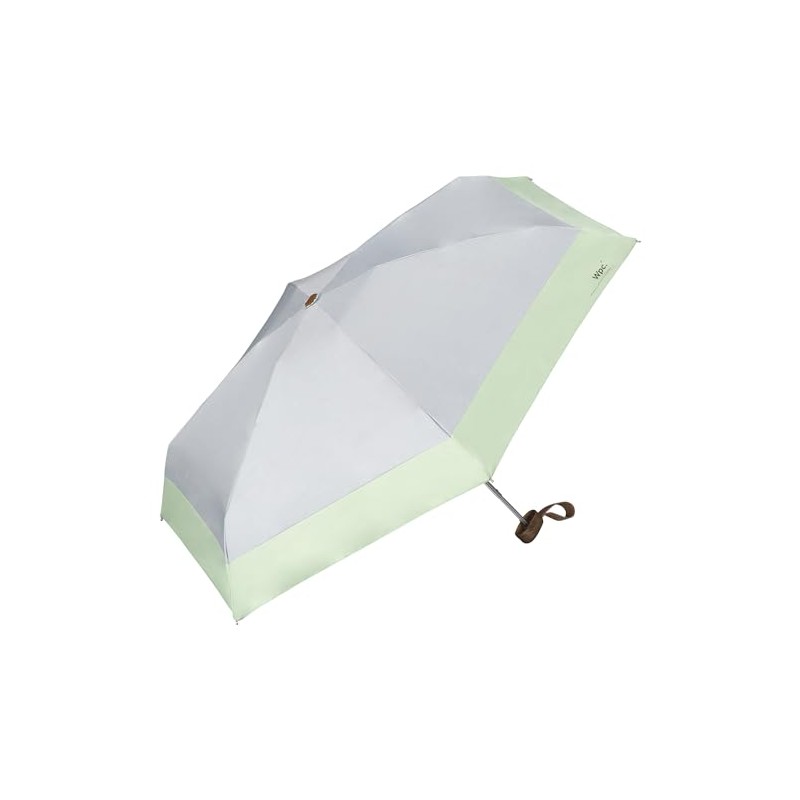 Wpc. Patchwork Tiny 801-16423-102 Folding Parasol, Light Gray, Umbrella for