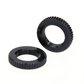 'Camvate 5/8 – 27 Dual Lock Nut for 5/8 – 27 Cold Shoe Adapter Screw Microphone Mount (Pack of 2)