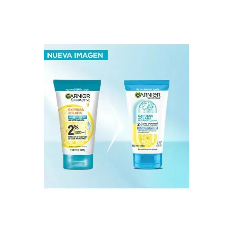 Limpiador Profundo Antiimperfecciones Express Aclara 150ml Garnier