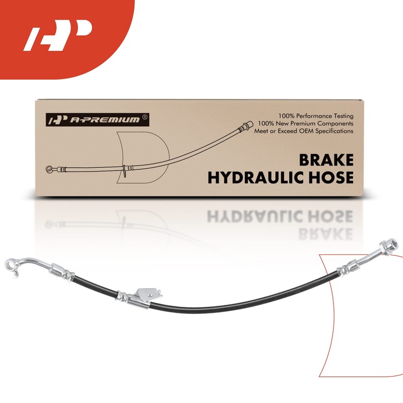 A-Premium Front Driver Brake Hydraulic Hose Compatible with Select Hyundai