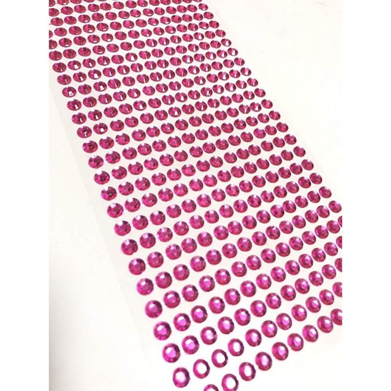 XIAXIN Rhinestone Seal Crystal Sticker Sheet Easy Decoration RSS-14 (1)