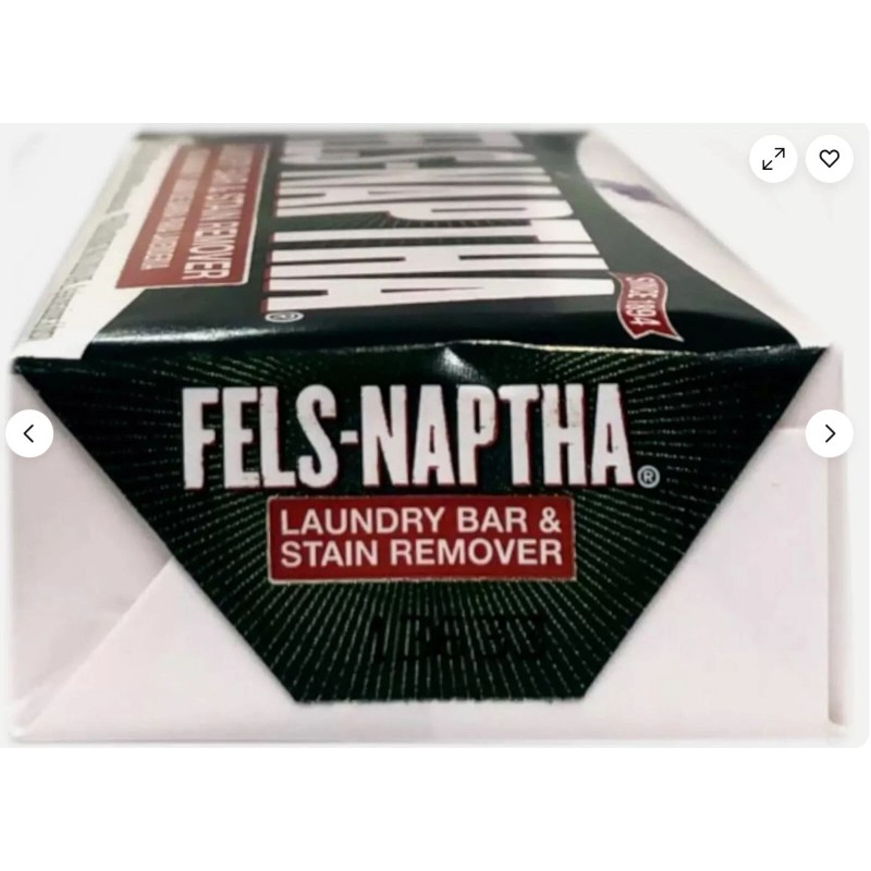 Fels Naptha Zout Laundry Soap Bar & Stain Remover -