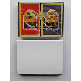 NIB Santa Fe RR Vintage Playing Cards Railroad Sealed New in Box Case Bridge