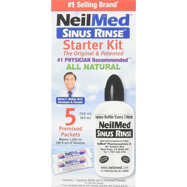 NeilMed Sinus Rinse Starter Kit 1 Each (Pack of 12)