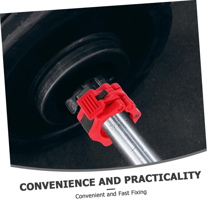 ABOOFAN 1Pair Heavy Duty Barbell Clamps Quick Release Locking Collar
