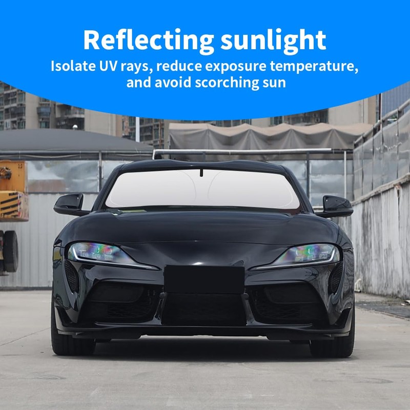 Front Windshield Sun Shade Custom Fit for Toyota Supra 2020-Present