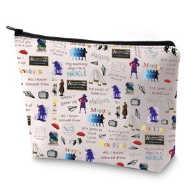 FEELMEM Matilda Musical Merchandise Matilda Quote Cosmetic Bag Broadway Musical Gift Television Gift