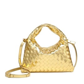 Woven Handbag Woven Crossbody Bag for Women - Women's Top-handle Handbags - Fashion Vegan Leather Bag Small Braided Purse