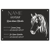 generisch Stable Board, Boxing Sign, Horse Sign, 29 x 19